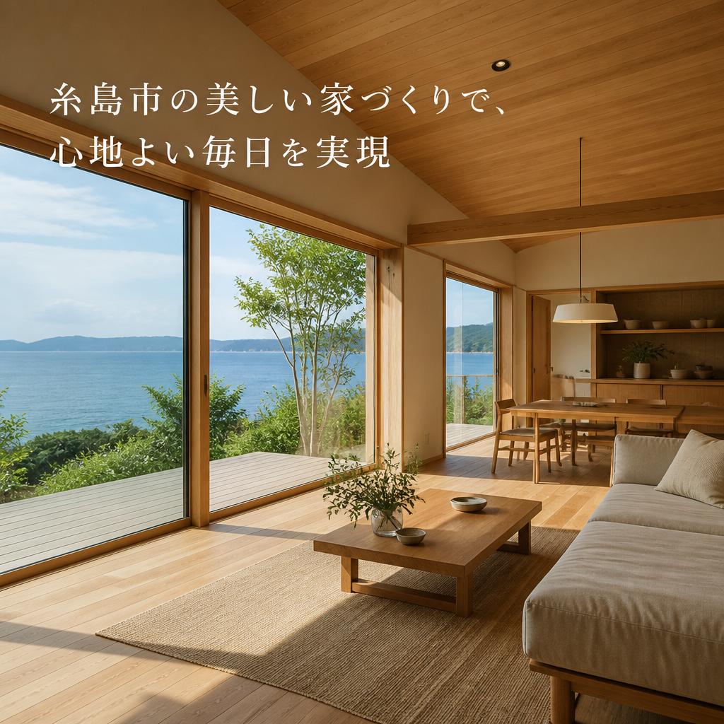 糸島市の美しい家づくりで、心地よい毎日を実現