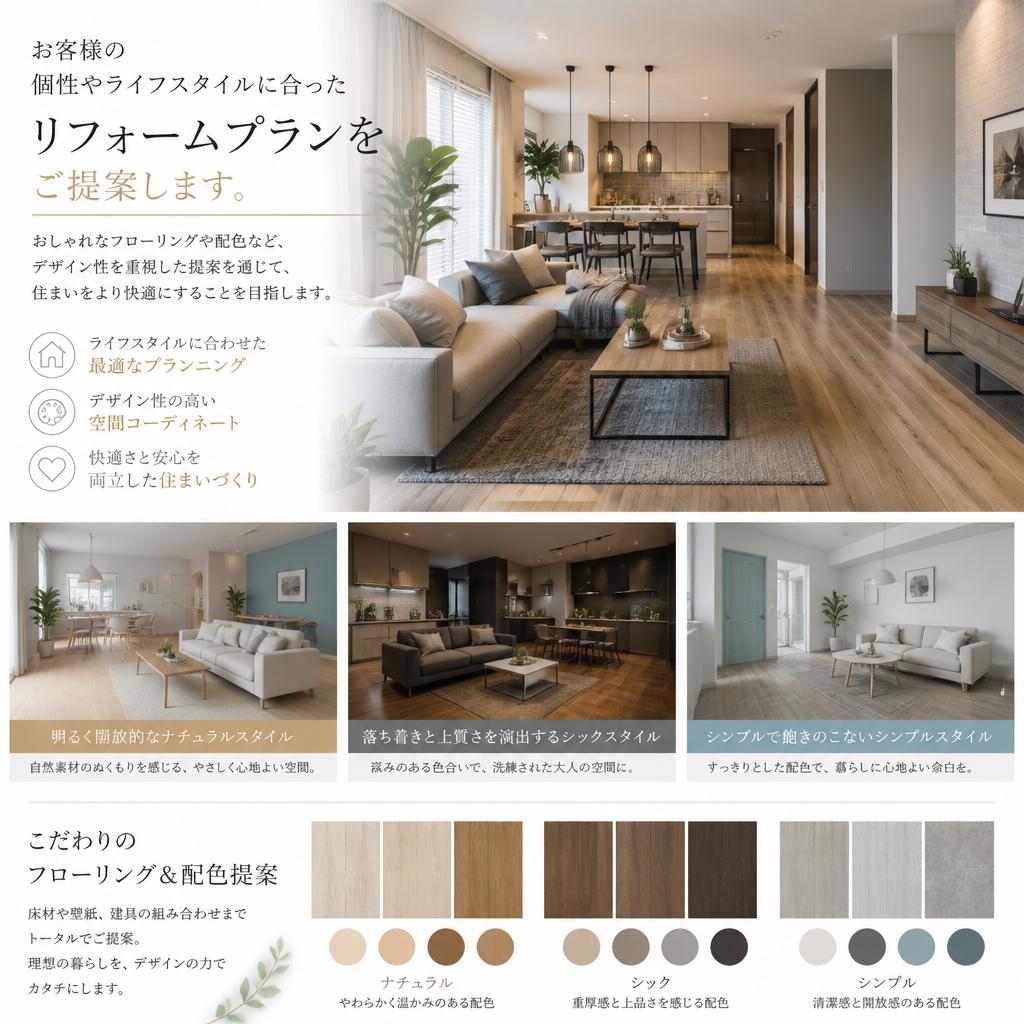 理想のリフォームプラン