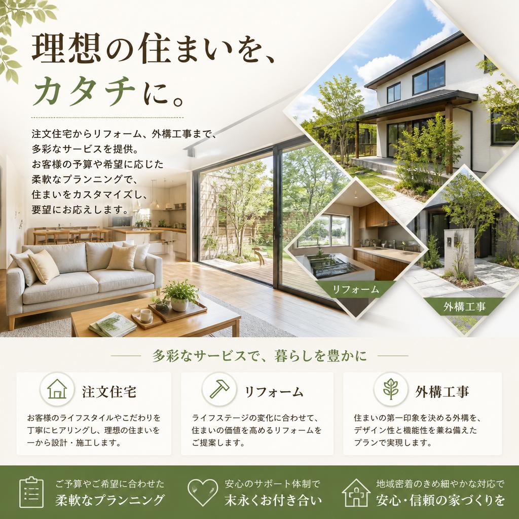 幅広いニーズに応えるプラン