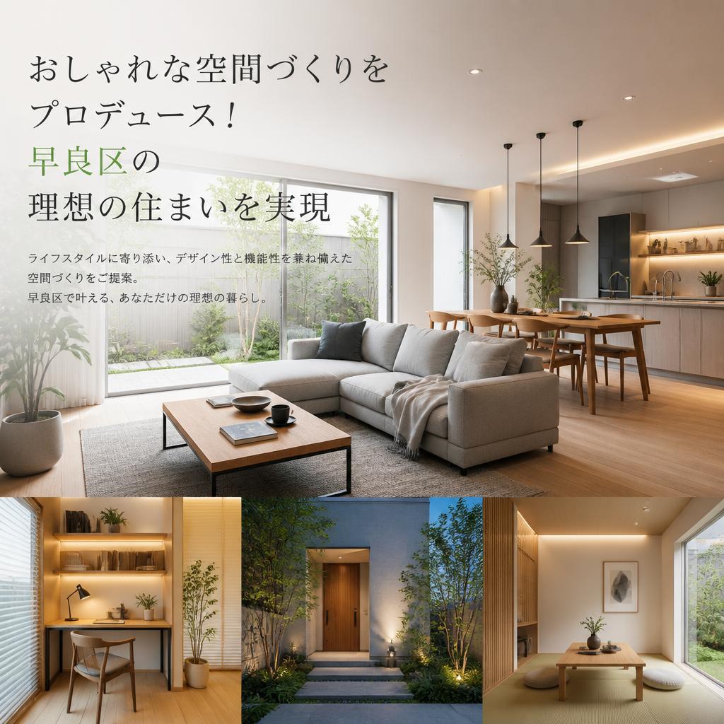 おしゃれな空間づくりをプロデュース！早良区の理想の住まいを実現