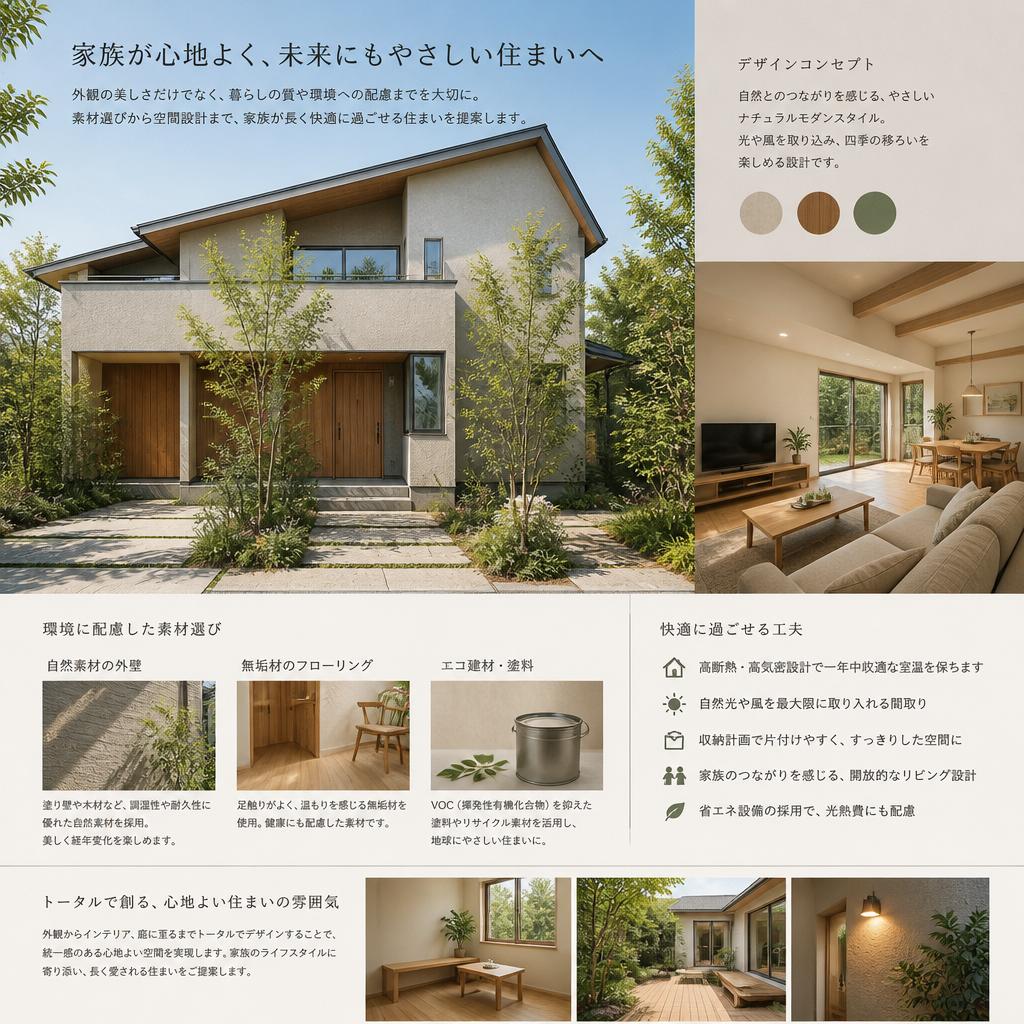 魅力的な家づくりのポイント