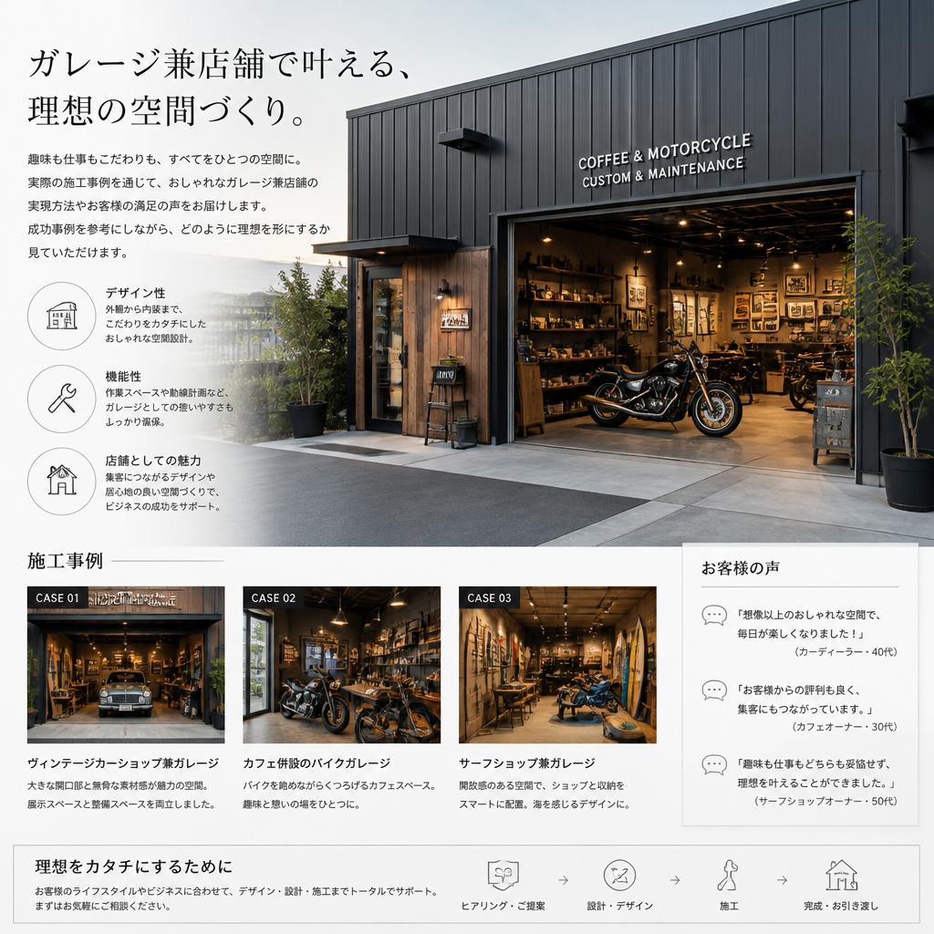 施工事例とお客様の声