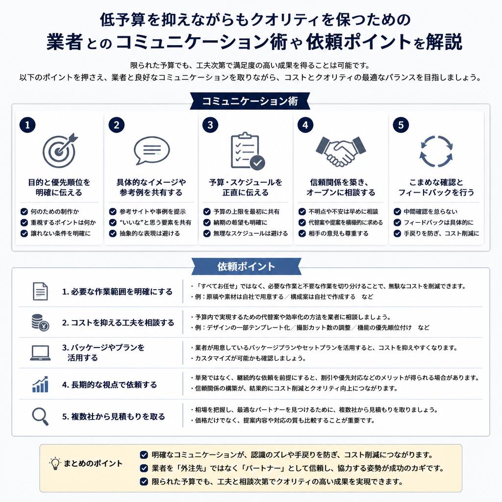 4. 業者との上手な連携方法