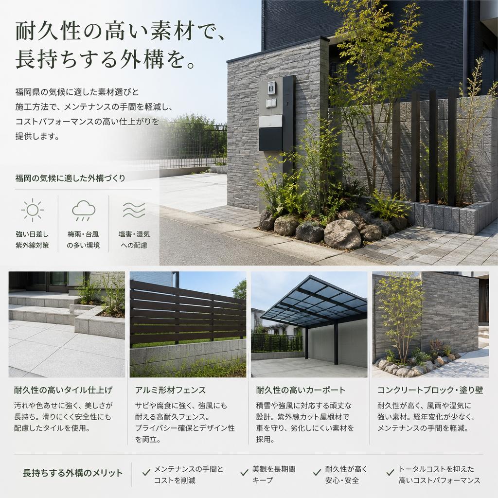 長持ちする素材選び