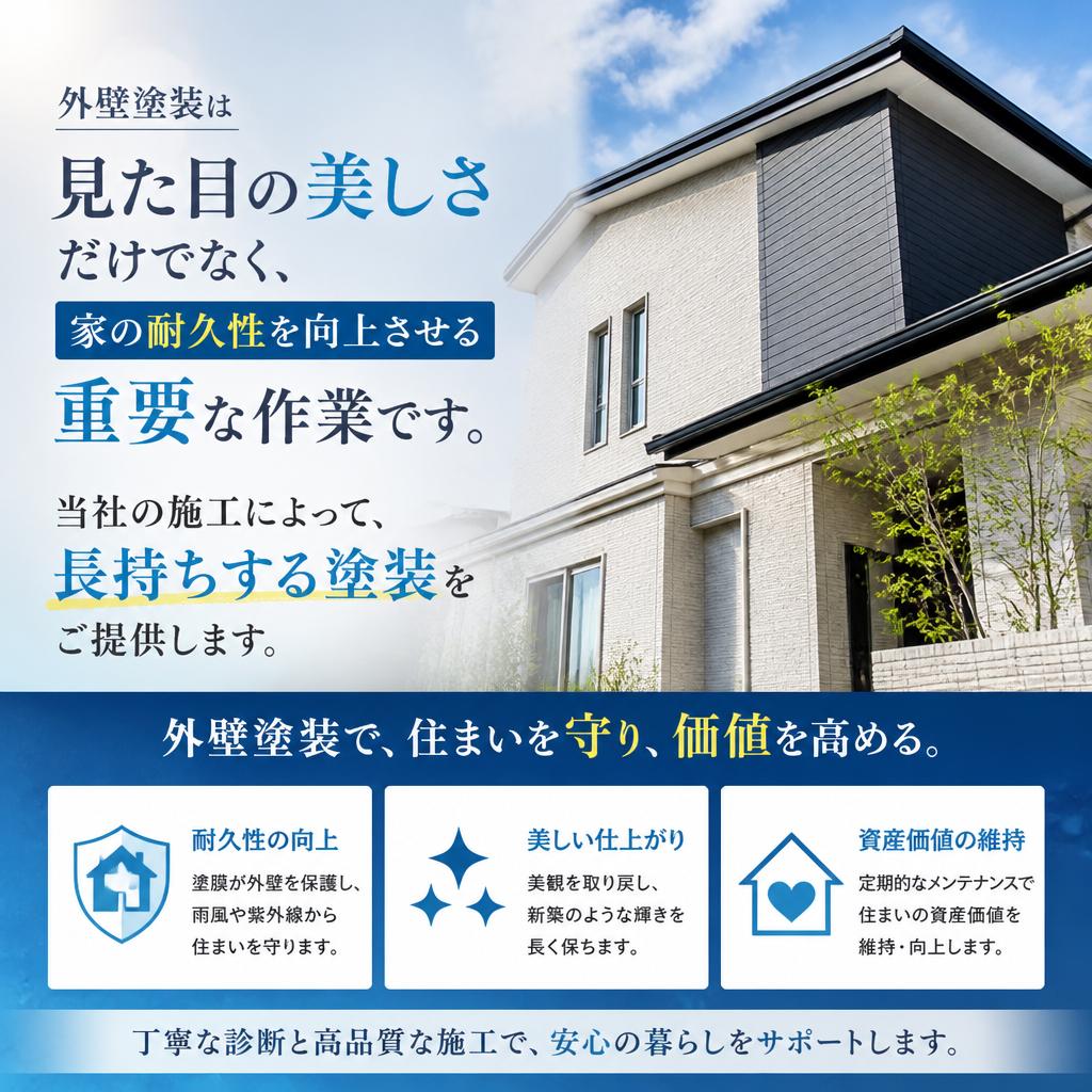 2. 外壁塗装のプロが教える！　美しさと耐久性を保つ秘訣