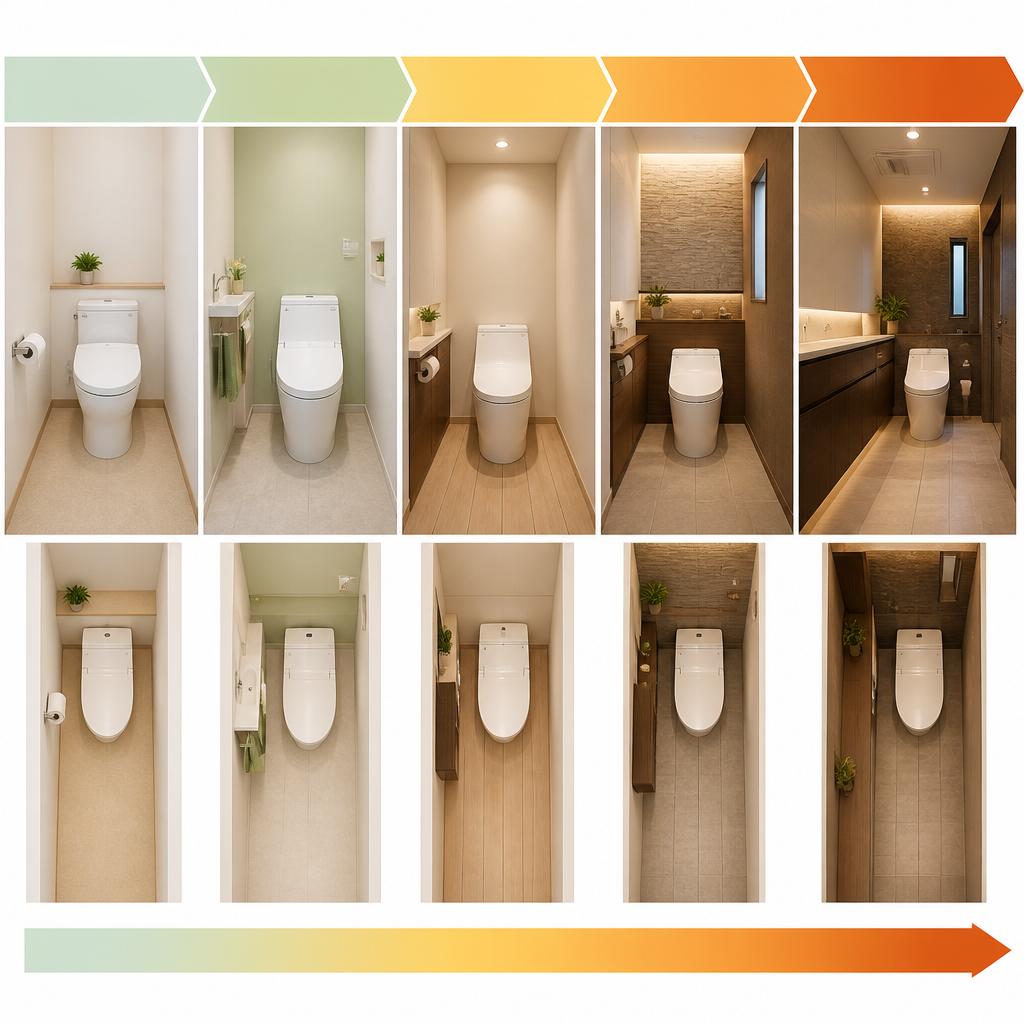トイレリフォームの価格帯