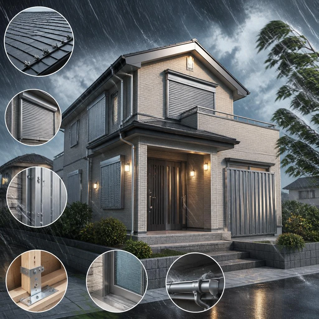 台風から家を守る！あなたの家を強化するリフォームを今すぐ！
