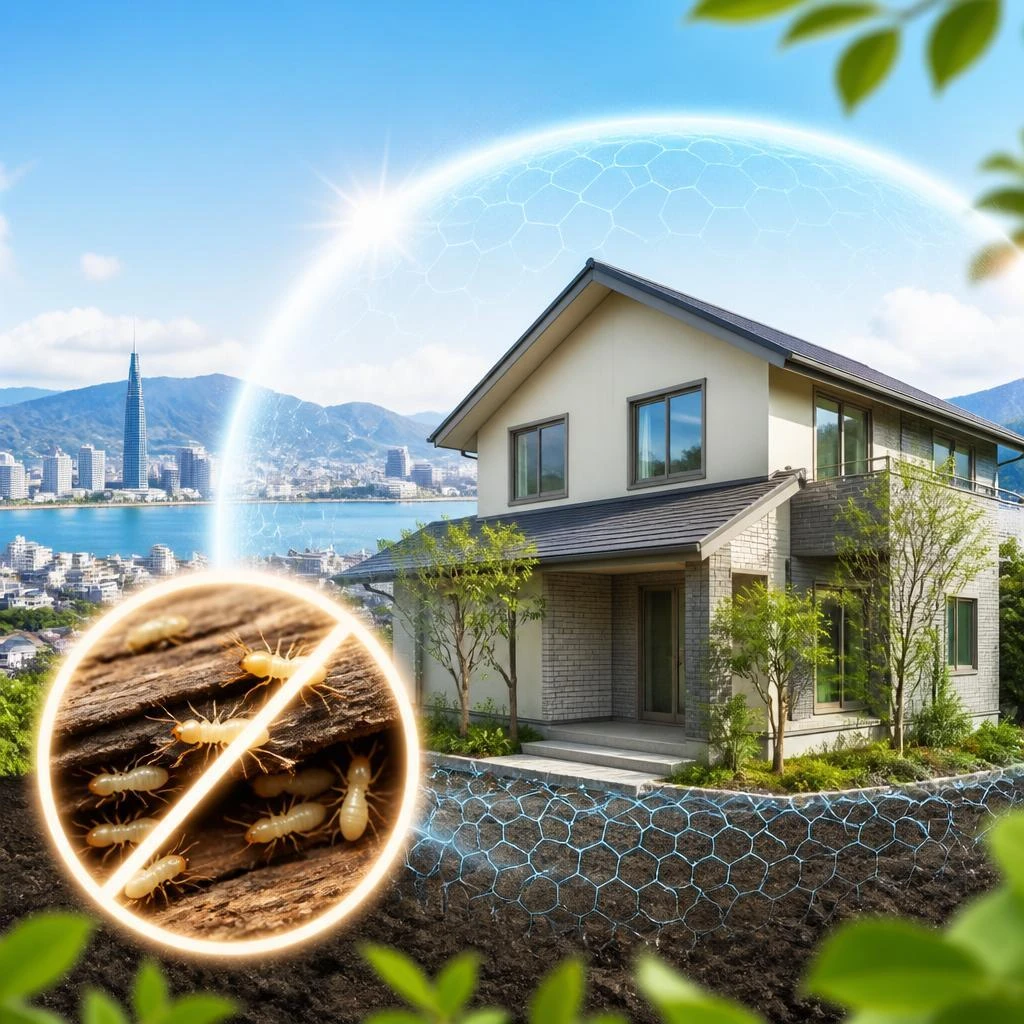 福岡のシロアリ被害を未然に防ぎ、安心の住まいを実現！