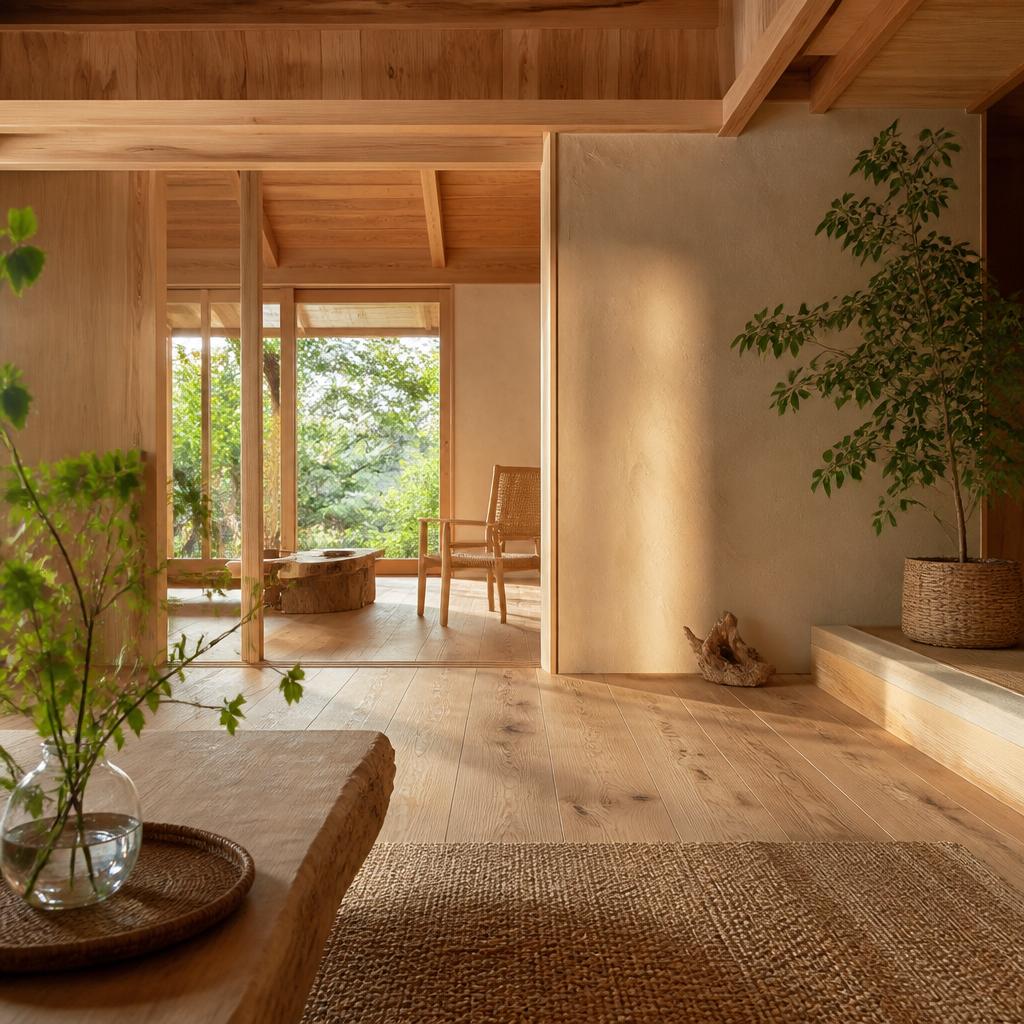 自然素材で健康的な住まいを