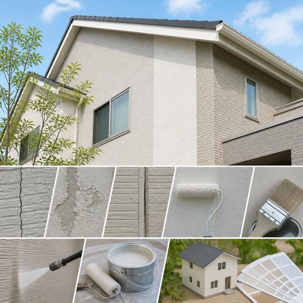住まいを守る外壁塗装のメンテナンスガイド